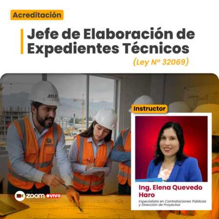 JEFE DE ELABORACIÓN DE EXPEDIENTES TÉCNICOS